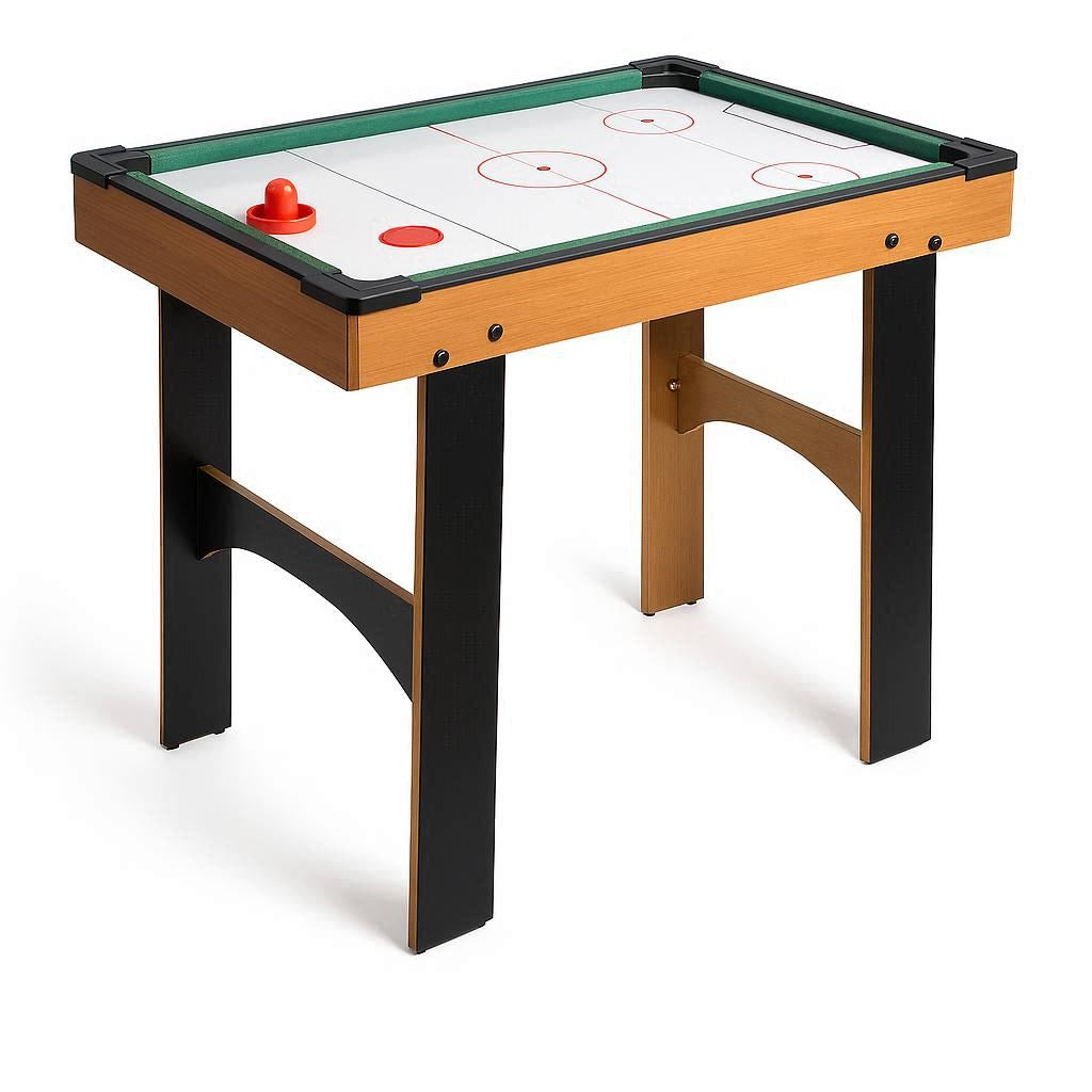 Table multi-jeux 4 en 1 pour intérieur – Baby-foot, billard, ping-pong et hockey de table