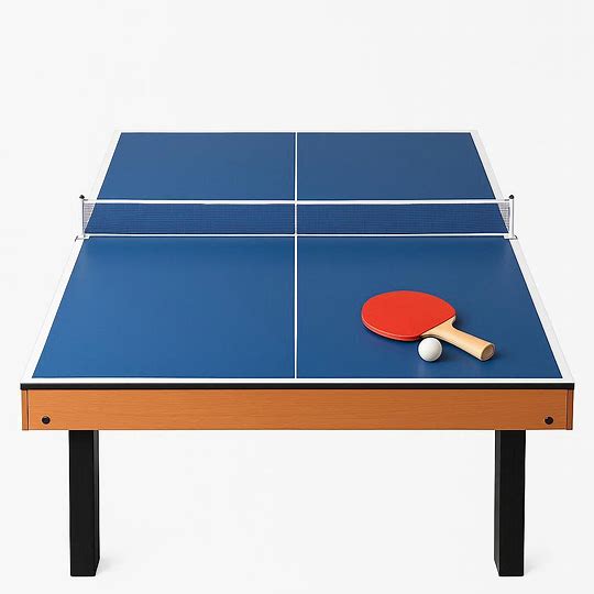Table multi-jeux 4 en 1 pour intérieur – Baby-foot, billard, ping-pong et hockey de table