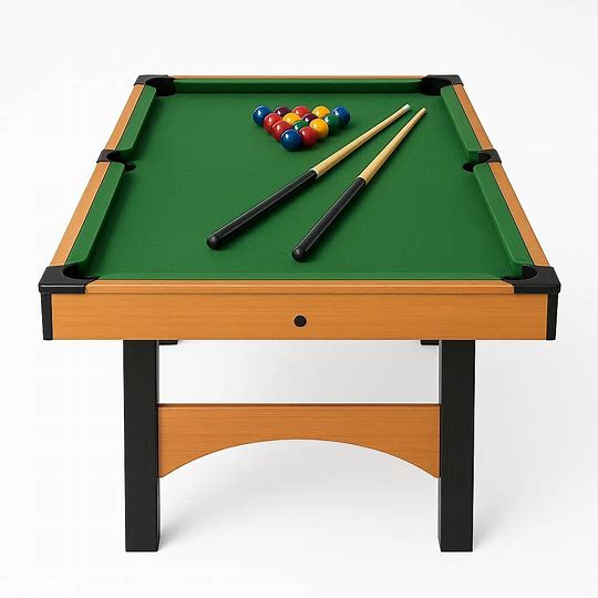 Table multi-jeux 4 en 1 pour intérieur – Baby-foot, billard, ping-pong et hockey de table